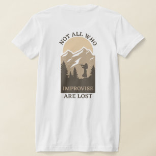 Ängstruparvfiol Inte Alla Som Improviserar är Vilk T Shirt