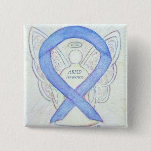 Ångsynthet Ribbon Angel Pin Knapp