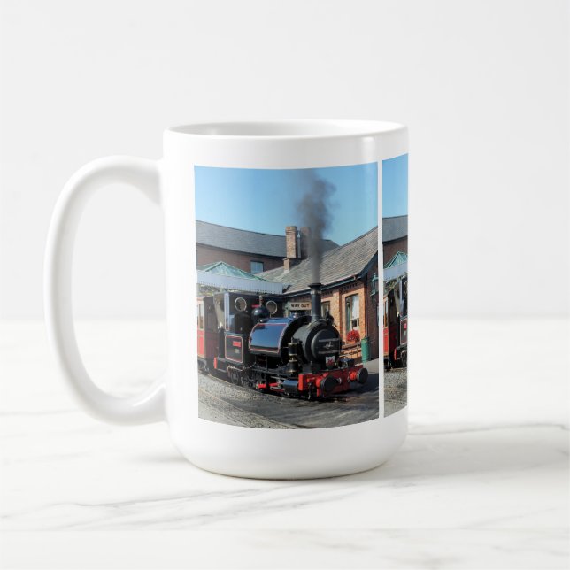 ÅNGTÅG KAFFEMUGG (Vänster)