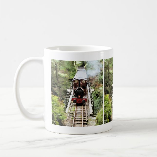 ÅNGTÅG KAFFEMUGG (Vänster)