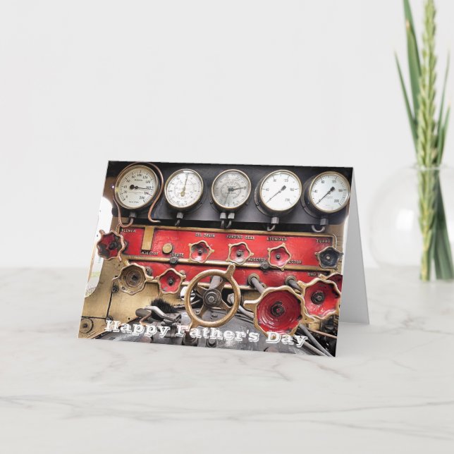 ÅNGTÅG KORT (Framsida)