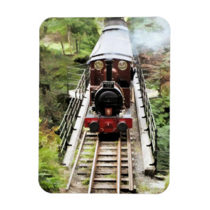 ÅNGTÅG MAGNET