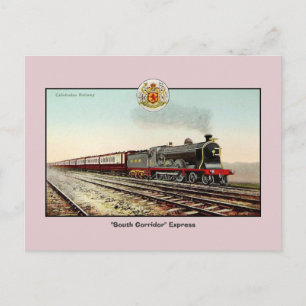 Ångtåget Caledonian Railway Vykort