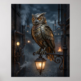 Ångugglans lykt poster