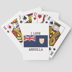 Anguilla flagga casinokort