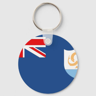 Anguilla flagga nyckelring