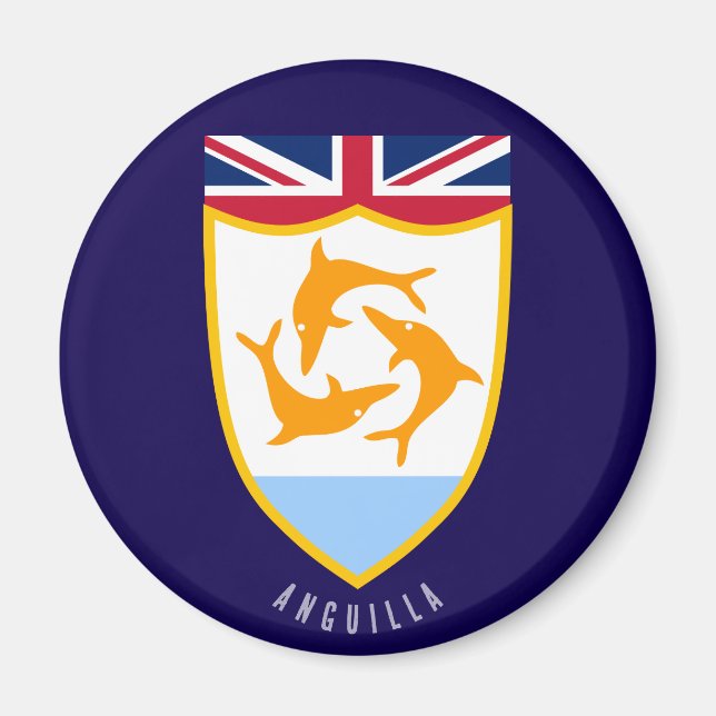 Anguilla jackar av arm magnet (Framsidan)