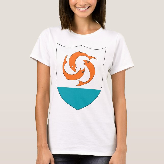 Anguilla Jackar av Arm T-shirt (Framsida)
