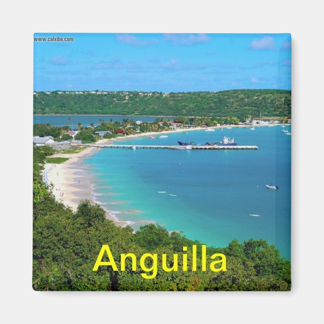Anguilla magnet (Framsidan)