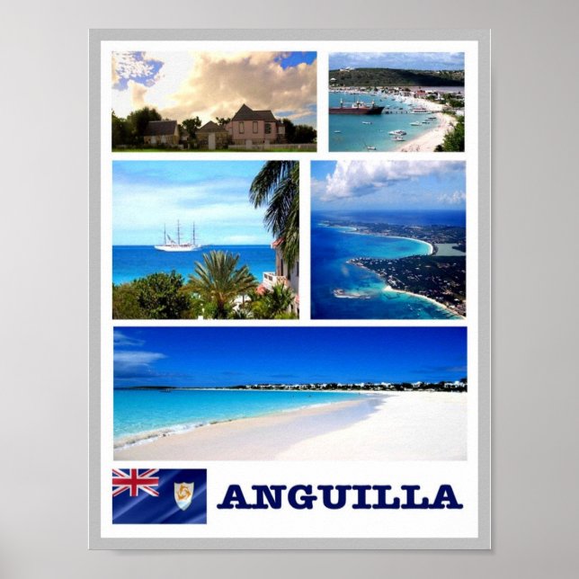 Anguilla - Mosaic - Poster (Framsidan)
