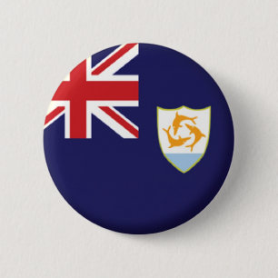 ANGUILLA PIN BACK BADGE KNAPP