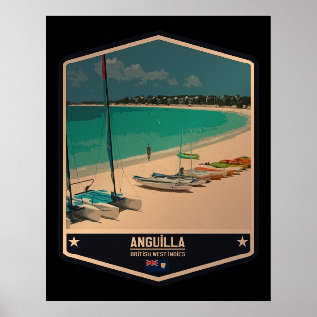 Anguilla Poster (Framsidan)
