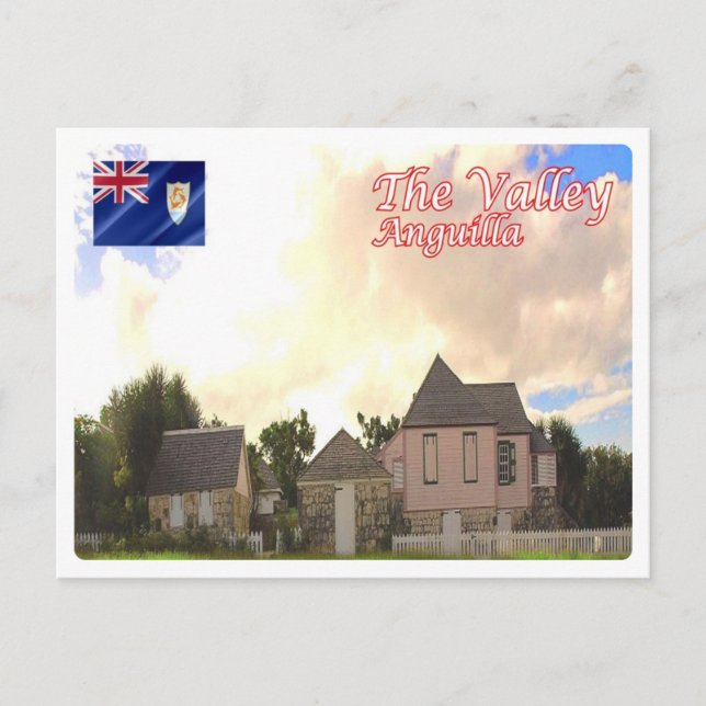Anguilla - Valley - Vykort (Framsida)