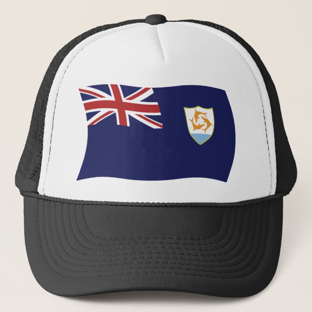 Anguillas flagga mössa keps (Framsida)