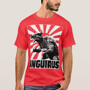 ANGUIRUS Stigning sol för röda T Shirt