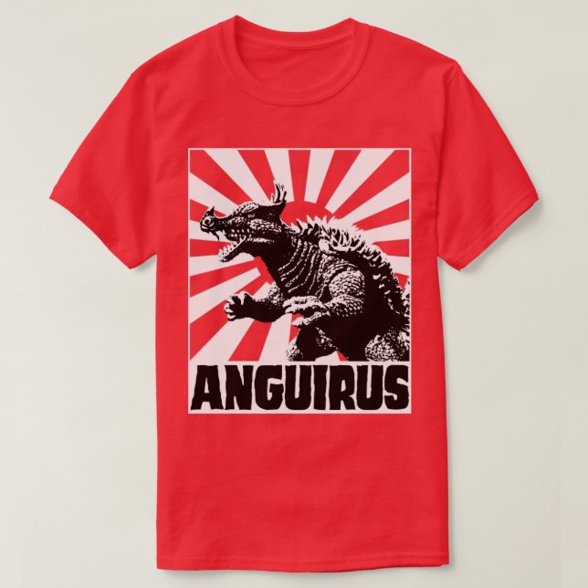 ANGUIRUS Stigning sol för röda T T Shirt (Design framsida)