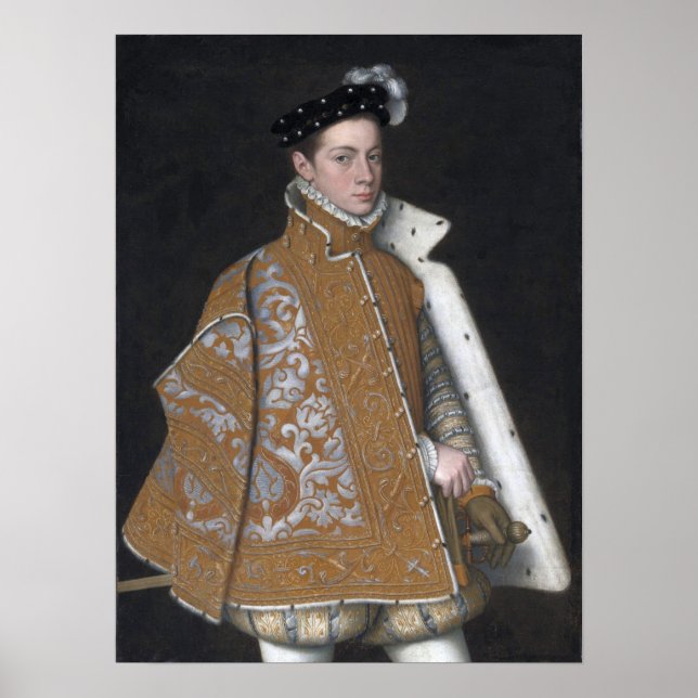 Anguissola - Alessandro Farnese Poster (Framsidan)