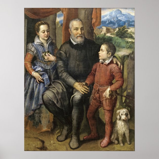 Anguissola - Artists Far Amilcare Anguissola Poster (Framsidan)