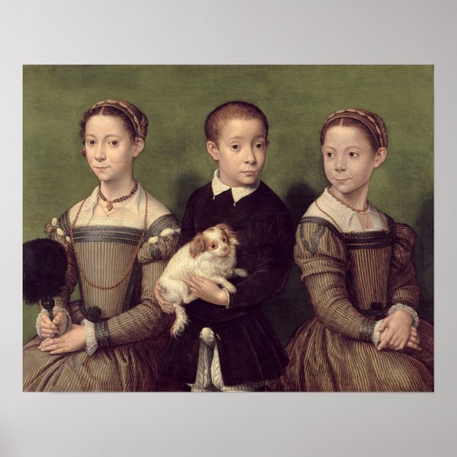 Anguissola - Konstnärens systrar och bror Poster (Framsidan)