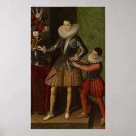 Anguissola - Porträtt Giuliano II Cesarini Åldras  Poster
