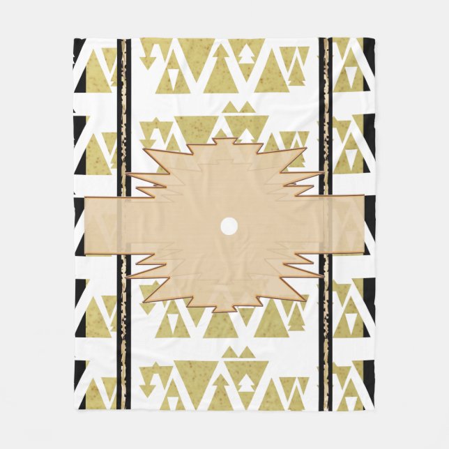 Angular Desert Dreams Fleecefilt (Framsidan)