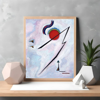 Angular Line by Kandinsky, 1930 Poster