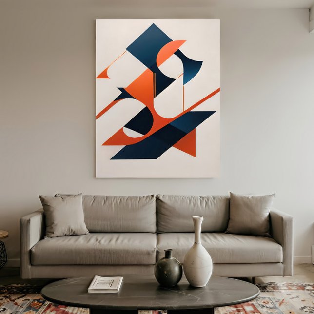 Angular Symphony Canvastryck (Skapare uppladdad)