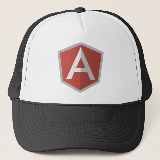 AngularJS Shield Logo Truckerkeps (Framsida)