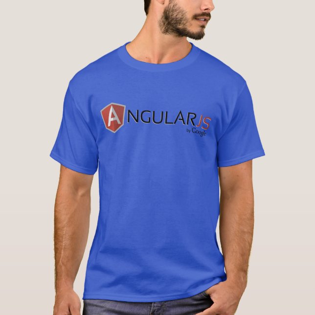 AngularJS T-tröja Tee Shirt (Framsida)