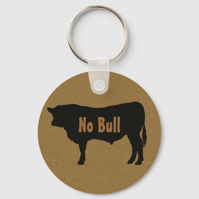 Angus Bull Keychain Nyckelring (Framsida)