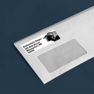 Angus Bull Returadress Självfärgande Stämpel