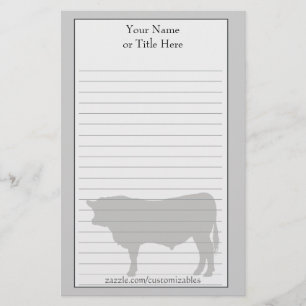 Angus Bull Stationery Brevpapper