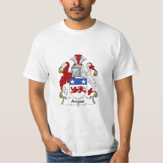 Angus för Angus familjvapensköld vapensköld Tee Shirt
