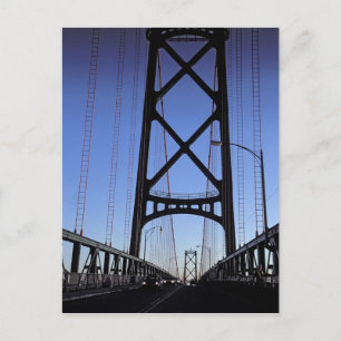 Angus L Macdonald Bridge, Halifax, Nova Vykort