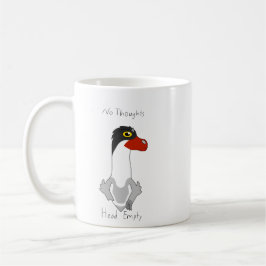 Angus ’No Thoughts, Head Empty’ Membrankaffe Mugg