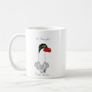 Angus ’No Thoughts, Head Empty’ Membrankaffe Mugg
