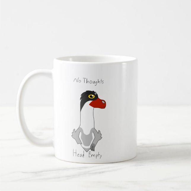 Angus ’No Thoughts, Head Empty’ Membrankaffe Mugg (Vänster)