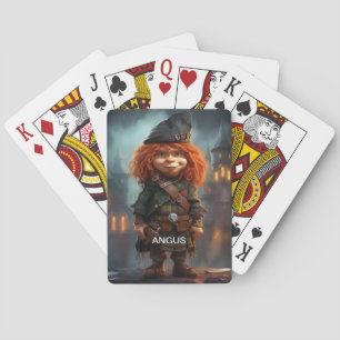 Angus, The Wee Scottish Highlander Casinokort