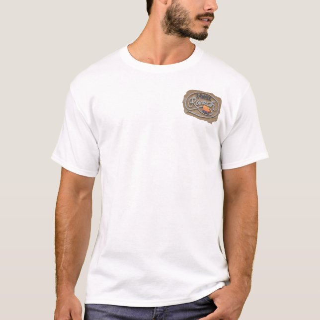 Angus vuxenskjorta tee (Framsida)