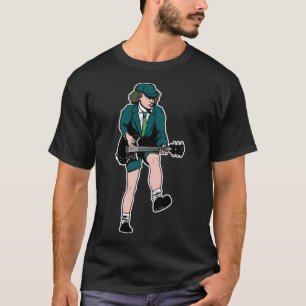 Angus Young Sticker T Shirt