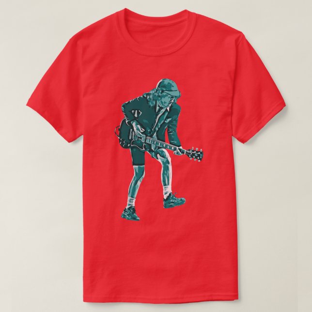 ANGUS YOUNG WALK T SHIRT (Design framsida)