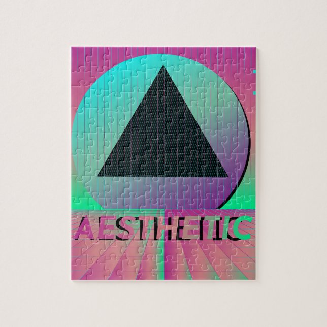 ångvågsestetik pussel (Vertikal)