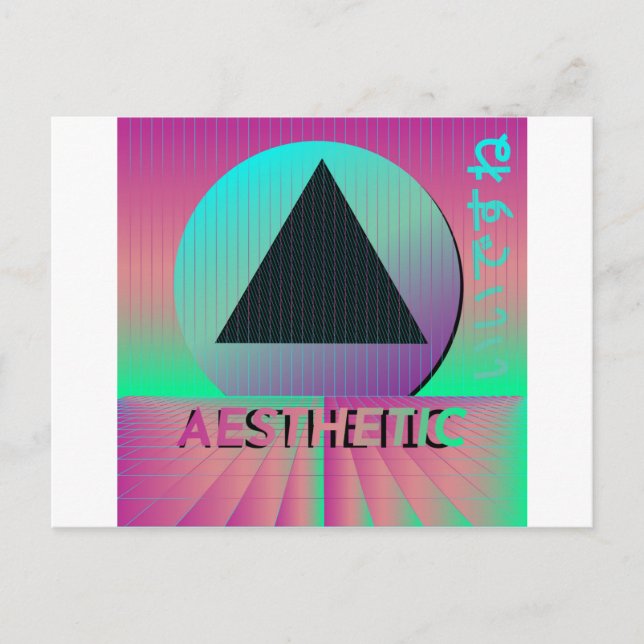 ångvågsestetik vykort (Framsida)