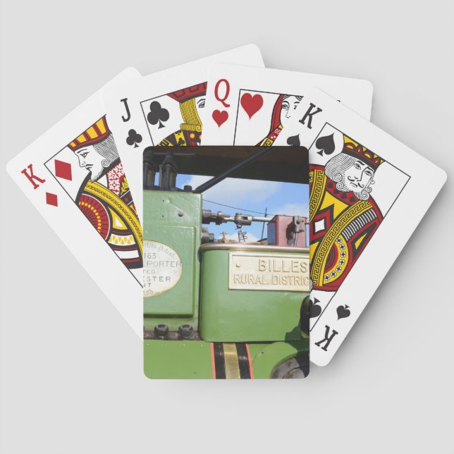 Ångvält Casinokort (Baksidan)