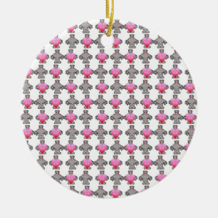 AngyBot LoveBot Ornament