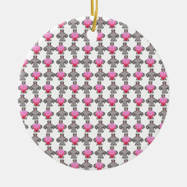 AngyBot LoveBot Ornament (Framsidan)