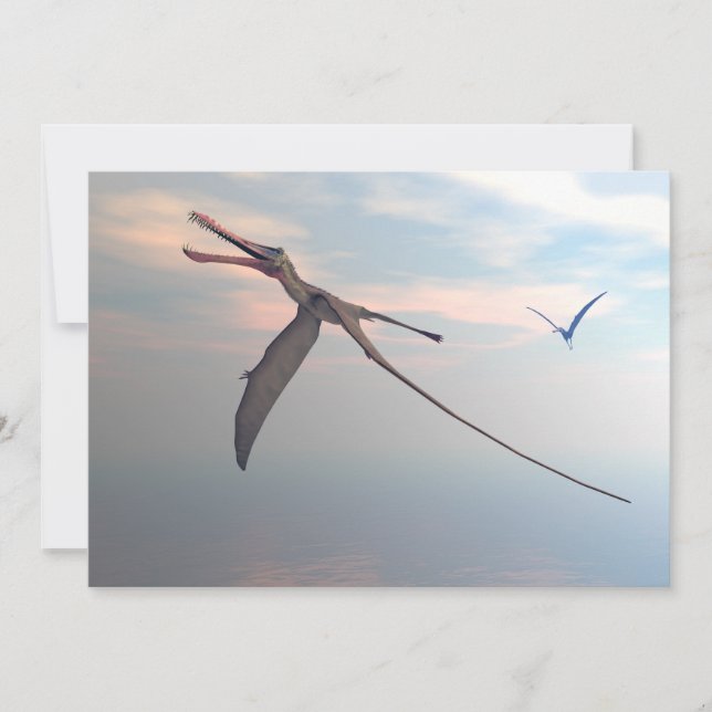 Anhanguera, förhistoriska fåglar (Framsida)