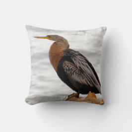 Anhinga på utkik kudde