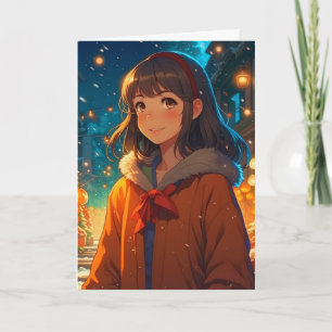 Ani-mazing jul Anime Pun Kort