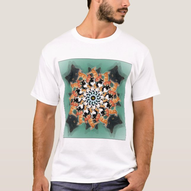 Ani+Sha Mandalas T Shirt (Framsida)